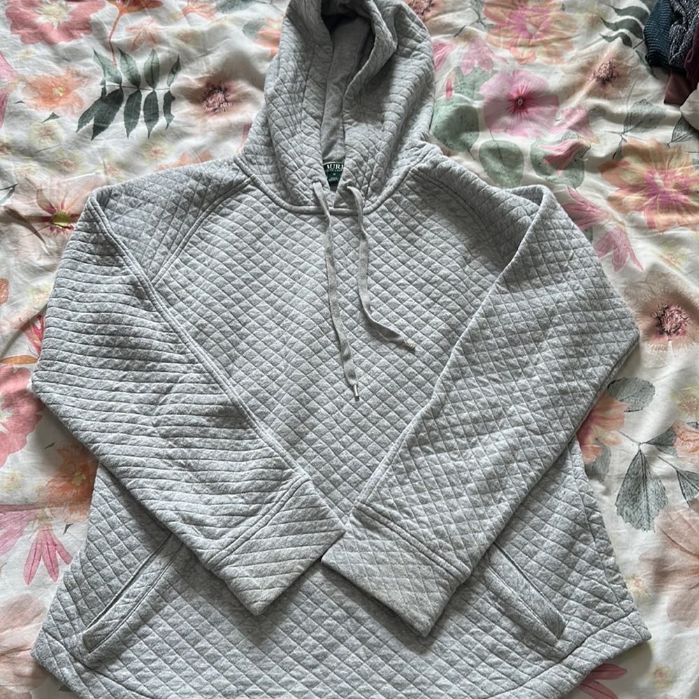 Ralph Lauren quilted hoodie